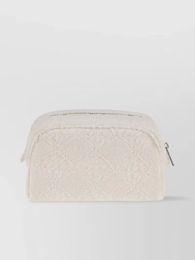 Tory Burch Compact Terry Pouch Clutch Bag