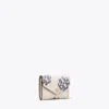 Tory Burch Contrast Embossed Envelope Small Wallet In Multi