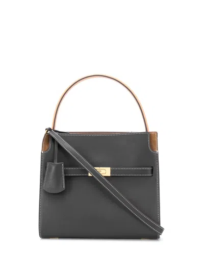 Tory Burch Contrasting Stitching And Gold Details, Single Handle And Adjustable And Removable Should
