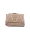 Tory Burch 'kira' Convertible Shoulder Bag In Taupe