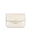 Tory Burch Logo Shoulder Bag In White
