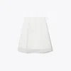 Tory Burch Corded Lace Skirt In White