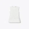 Tory Burch Coreded Lace Top In White
