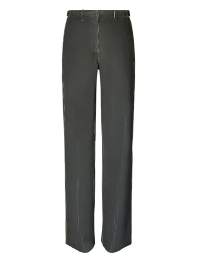 TORY BURCH CORDUROY LOW WAIST TROUSERS