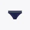 Tory Burch Costa Bikini Bottom In Blue