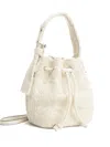 Tory Burch Cotton-blend Bucket Bag In Neutral