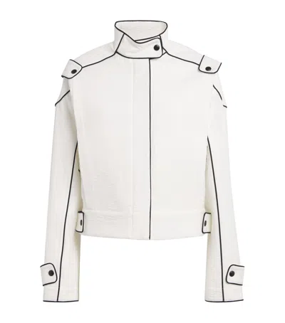 TORY BURCH COTTON BOMBER JACKET