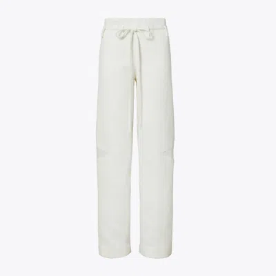 Tory Burch Cotton Pant In White