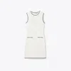 Tory Burch Cotton Pointelle Knitted Tank Dress
