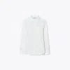 Tory Burch Cotton Poplin Shirt In White