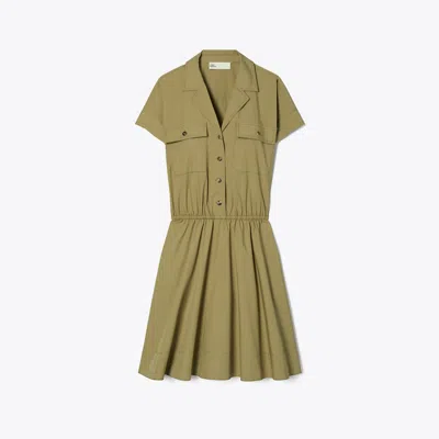 TORY BURCH COTTON POPLIN SHIRTDRESS