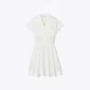 Tory Burch Cotton Poplin Shirtdress In White