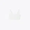 Tory Burch Cotton Poplin Top In White