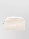 Tory Burch Cotton Pouch With Protective Dust Bag In Neutral