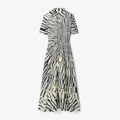 Tory Burch Cotton Shirtdress In Black