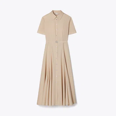 Tory Burch Cotton Shirtdress In Multi