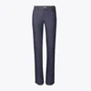 Tory Burch Flared Jeans In Raw/unwashed