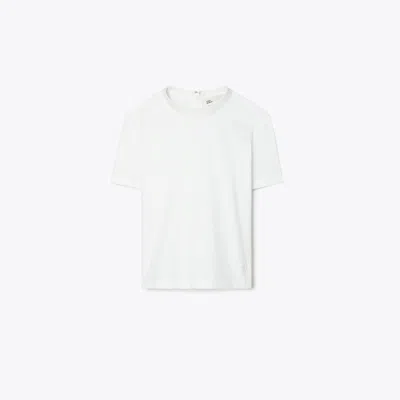 Tory Burch Cotton T-shirt In White