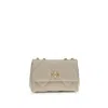 Tory Burch Cream Lamb Ovis Aries Aries Shoulder Bag