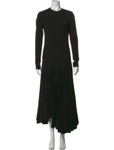 Pre-owned Tory Burch Crew Neck Long Dress W/ Tags In Blue
