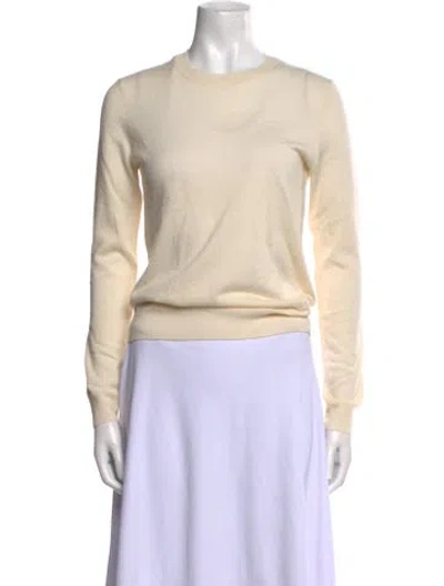 Pre-owned Tory Burch Crew Neck Sweater In Neutral