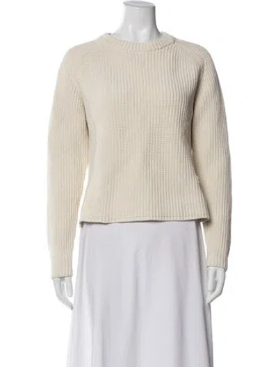 Pre-owned Tory Burch Crew Neck Sweater In Neutral