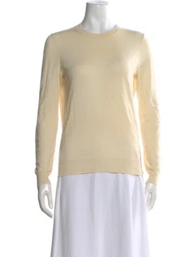 Pre-owned Tory Burch Crew Neck Sweater In Neutral