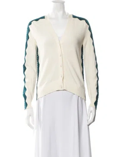 Pre-owned Tory Burch Crew Neck Sweater In Neutral