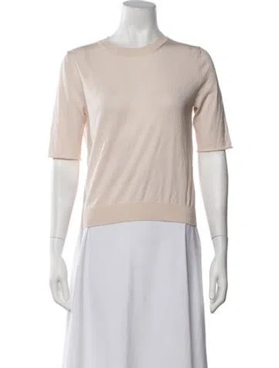 Pre-owned Tory Burch Crew Neck Sweater In Pink