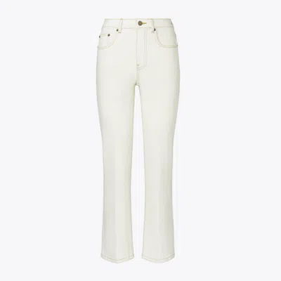 TORY BURCH CROPPED FLARE JEAN
