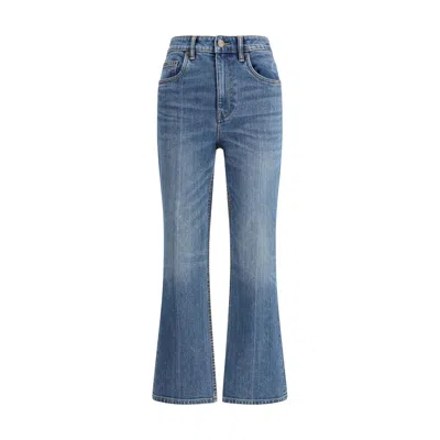 TORY BURCH CROPPED FLARE JEANS