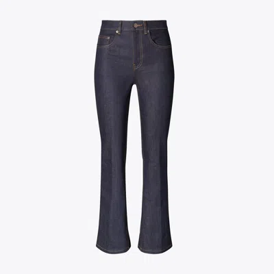 Tory Burch Cropped Flare Jeans