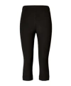Tory Burch Cropped High-waisted Leggings In Black