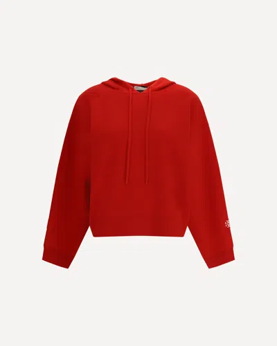 TORY BURCH CROPPED HOODIE