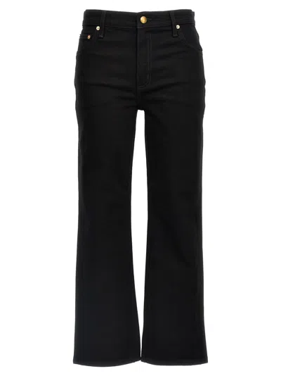 Tory Burch Cropped Kick Flare' Jeans