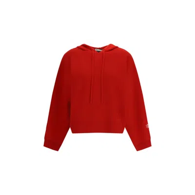 TORY BURCH CROPPED WOOL HOODIE
