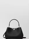 Tory Burch Medium Eleanor Soft Satchel In Black
