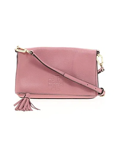 Pre-owned Tory Burch Crossbody Bag In Pink