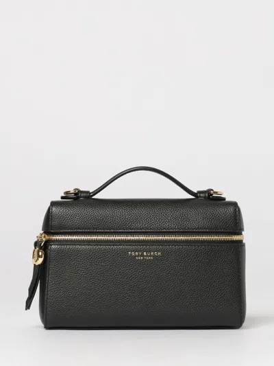 Tory Burch Mini Bags With Top Handle And Crossbody Strap In Black