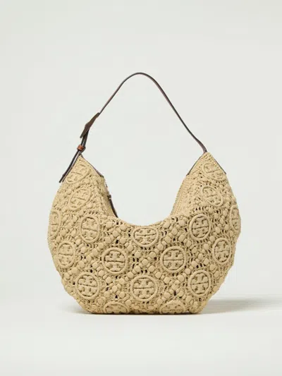 Tory Burch Crossbody Bags  Woman Color Beige