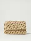 Tory Burch Kira Woven Raffia Convertible Shoulder Bag