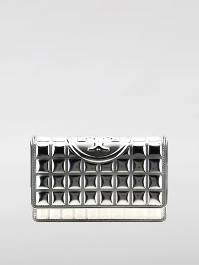 Tory Burch Crossbody Bags  Woman Color Silver