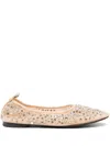 Tory Burch Crystal Ballerina