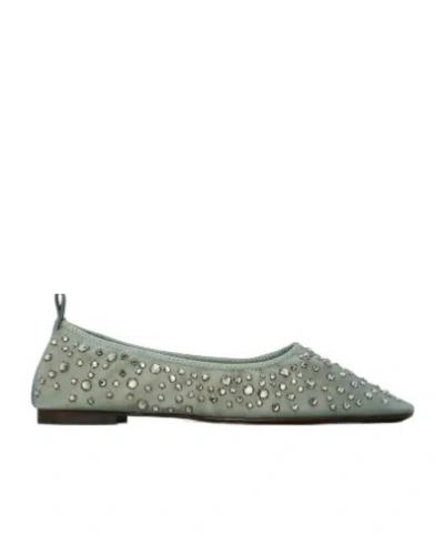TORY BURCH TORY BURCH EMBELLISHED BALLET FLATS