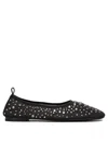 Tory Burch Ballerina With Crystals