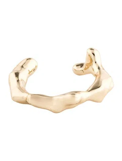 Pre-owned Tory Burch Cuff Bracelet, 6.5" In Multicolor