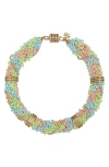 Tory Burch Curiosity Short Necklace In Pattern