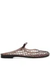 Tory Burch Mellow Mary Jane Jelly Flats Cocoa