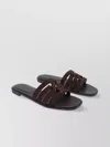 Tory Burch Ines Suede Cage Slide Sandals