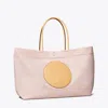 Tory Burch Ella Twist Reversible Tote Rose Mist In Pink